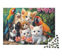 Adorables Animaux Animaux Un Jeu très créatif avec Un Niveau de difficulté élevé Convient aux Adolescents et aux Adultes 500 pièces (52x38cm)