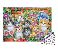 Adorables Animaux Animaux Un Jeu Unique et créatif, Stimulant et Amusant 500 pièces (52 x 38 cm)