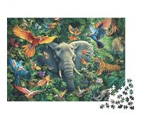 Adorables Animaux Jeu éducatif Stimulant pour Enfants et Adultes 300 pièces (40 x 28 cm)