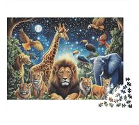 Adorables Animaux Jeu éducatif Stimulant pour Enfants et Adultes 300 pièces (40 x 28 cm)