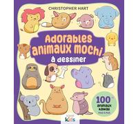 Adorables animaux mochi à dessiner