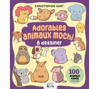 Adorables animaux mochi à dessiner - Christopher Hart - De Saxe Eds - broché - Document jeunesse