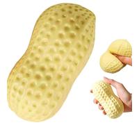 Adorables cacahuètes en Forme d'aliments, Toutes Douces et moelleuses - Un Jouet sensoriel à Rebond Lent et Anti-Stress - Un Cadeau Charmant pour Les Enfants et Les Adultes.