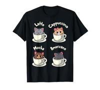 Adorables Chats dans des Tasses à café : Un Amateur T-Shirt