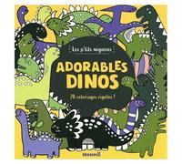 Adorables Dinos - 20 Coloriages Rigolos !