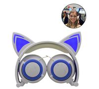 Adorables écouteurs à oreilles de chat, parfaits pour une utilisation multifonctionnelle à l'école et ailleurs, de bonne qualité, de bonne