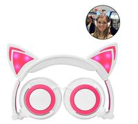 Adorables écouteurs à oreilles de chat, parfaits pour une utilisation multifonctionnelle à l'école et ailleurs, de bonne qualité, de bonne