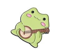 Adorables grenouilles jouant des instruments de musique, grenouilles interprètes, ensemble de bijoux pour tous les jours, designs uniques, taille unique, Comme décrit
