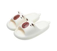 Adorables Pantoufles à Motifs Animaux représentant Une Famille de Dessins animés, pour Un Confort Optimal à l'intérieur. (White, 37)