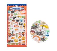 Adorables petits autocollants pour enfants et adultes réutilisables petits pour scrapbooking tampons décoratifs réutilisables