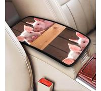 Adorables petits cochons,Coussin de protection universel pour accoudoir de console centrale de véhicule, doux et confortable, pour poignée de maintien.
