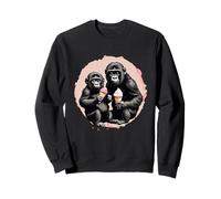 Adorables petits gorilles - Pour les fans de primates Sweatshirt
