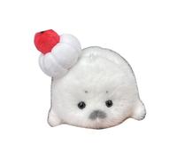 Adorables phoques mignons en peluche à câliner garni de coton, solitude, confort pour les filles, les tout-petits, les chambres d'enfants, les phoques en peluche, doux et douillet, décoration de