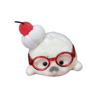 Adorables phoques mignons en peluche à câliner garni de coton, solitude, confort pour les filles, les tout-petits, les chambres d'enfants, les phoques en peluche, doux et douillet, décoration de