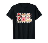 Adorables Saint-Valentin Shiba Inu, J'adore la Maman des Chiens Shiba Inu T-Shirt