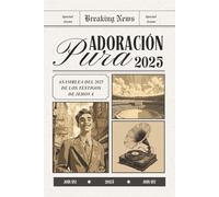 Adoración Pura Notebook 2025 JW, retro vintage Spanish Pure Worship - JW Notebook (6x9”)