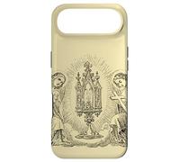 Adoration Angels Vintage Traditionnel Catholique Sainte Eucharistie Coque pour iPhone Air