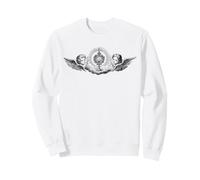 Adoration Angels Vintage Traditionnel Catholique Sainte Eucharistie Sweatshirt