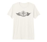 Adoration Angels Vintage Traditionnel Catholique Sainte Eucharistie T-Shirt Haut de Gamme