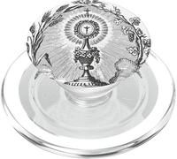 Adoration eucharistique du Saint Sacrement Catholique PopSockets PopGrip pour MagSafe