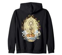 Adoration eucharistique du Saint Sacrement Vintage Catholique Sweat à Capuche