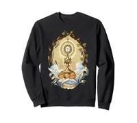 Adoration eucharistique du Saint Sacrement Vintage Catholique Sweatshirt