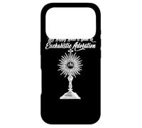 Adoration eucharistique Miracles Ministère Prières Happy Hour Coque pour iPhone 17 Pro