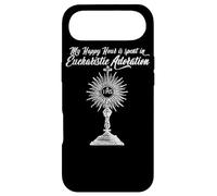 Adoration eucharistique Miracles Ministère Prières Happy Hour Coque pour iPhone Air