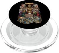 Adoration eucharistique Traditionnelle Latine Messe Catholique PopSockets PopGrip pour MagSafe