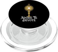 Adoration eucharistique Traditionnelle Latine Messe Catholique PopSockets PopGrip pour MagSafe