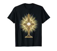 Adoration eucharistique Traditionnelle Latine Messe Catholique T-Shirt