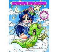 Adorbs Dragons Sherri Baldy My-Besties Coloring Book