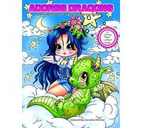 Adorbs Dragons Sherri Baldy My-Besties Coloring Book