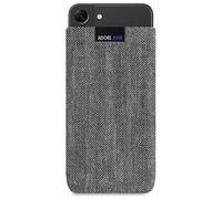 Adore June Business Housse Compatible avec Galaxy S25 / Galaxy S24 / S23 / S22, Pochette Établie Caractéristique Matériel avec Affichage Nettoyage Effet, Gris/Noir