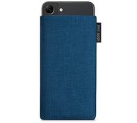 Adore June Classic Bleu-Océan Housse Compatible avec Galaxy S25 / Galaxy S24 / S23 / S22, Pochette Établie Résistant Textile avec Affichage Nettoyage Effet