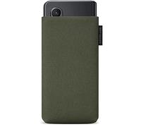 Adore June Classic Recycled Vert Olive Housse de Protection Compatible avec Galaxy Z Fold 6 2024 / Fold 5 / Fold 4 / Fold 3 / Fold 2, Tissu de R-PES Moderne et Durable. Fabriqué en Europe