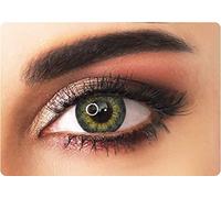 ADORE - Lentilles de Contact de Couleur Sans Correction DARE - Lentilles de Couleur Trimestrielles + Étui Personnalisé Gratuit - Lentille Couleur (JAUNE/DARE)
