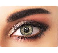 ADORE - Lentilles de Contact de Couleur Sans Correction PEARL - Lentilles de Couleur Trimestrielles + Étui Personnalisé Gratuit - Lentille Couleur (JAUNE/PEARL)