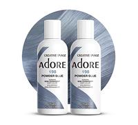 Adore Shining Semi Permanent Hair Color, 118ml (Powder Blue (198))