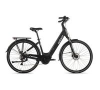 ADORE Vélo de Ville Electrique 28"" Aluminium CX-440 Moteur Central 75NM / 15Ah Noir mat
