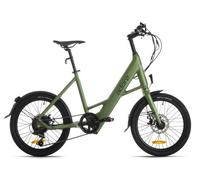 ADORE Vélo électrique compact 20"" Aluminium C-200 Compact Bike Moteur dans la roue arrière 45NM / 10,4Ah vert métallisé mat