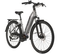 ADORE Vélo Ville Electrique 28" CX-660 Moteur Central 7 Vitesses Argent mat 293E