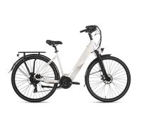 ADORE VTC Electrique 28'' ATR-180 Moteur arrière 50NM/15Ah Blanc 24 Vit. 270E