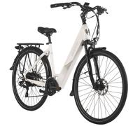 ADORE VTC Electrique 28'' ATR-180 Moteur arrière 50NM/15Ah Blanc 24 Vit. 270E