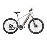 ADORE VTT Electrique 27,5"" Aluminium GV-650 Moteur dans la roue arrière 50NM / 15Ah Brushed Silver mat 8 Vitesses