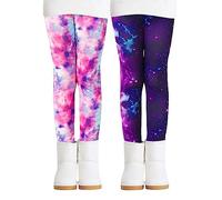 Adorel Legging Polaire Chaud Hiver Pantalon Fille Lot de 2
