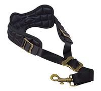 adorence Sangle pour Saxophone, Coussinet Amovible Lavable - H04, Noir | Coussin profilé épousant le cou, confort double couche, crochet pivotant en métal, pour saxophone alto et ténor