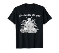 Adorez Les Anciens Dieux Satyre Paganisme Corned God Cernunnos T-Shirt