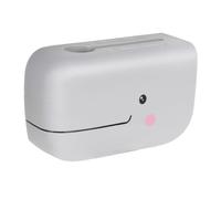 Adorila Housse de bec de bain en silicone pour enfants, housse de robinet de salle de bain pour baignoire (gris)