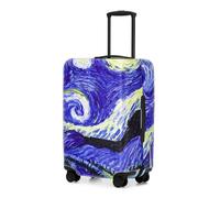 Adorila Housse de protection pour bagages de voyage, housse de protection élastique lavable, Peinture abstraite, XL